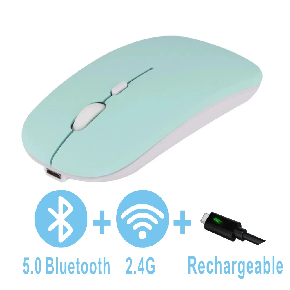 Pc Gaming X3D - Souris Bluetooth Rechargeable sans fil double
