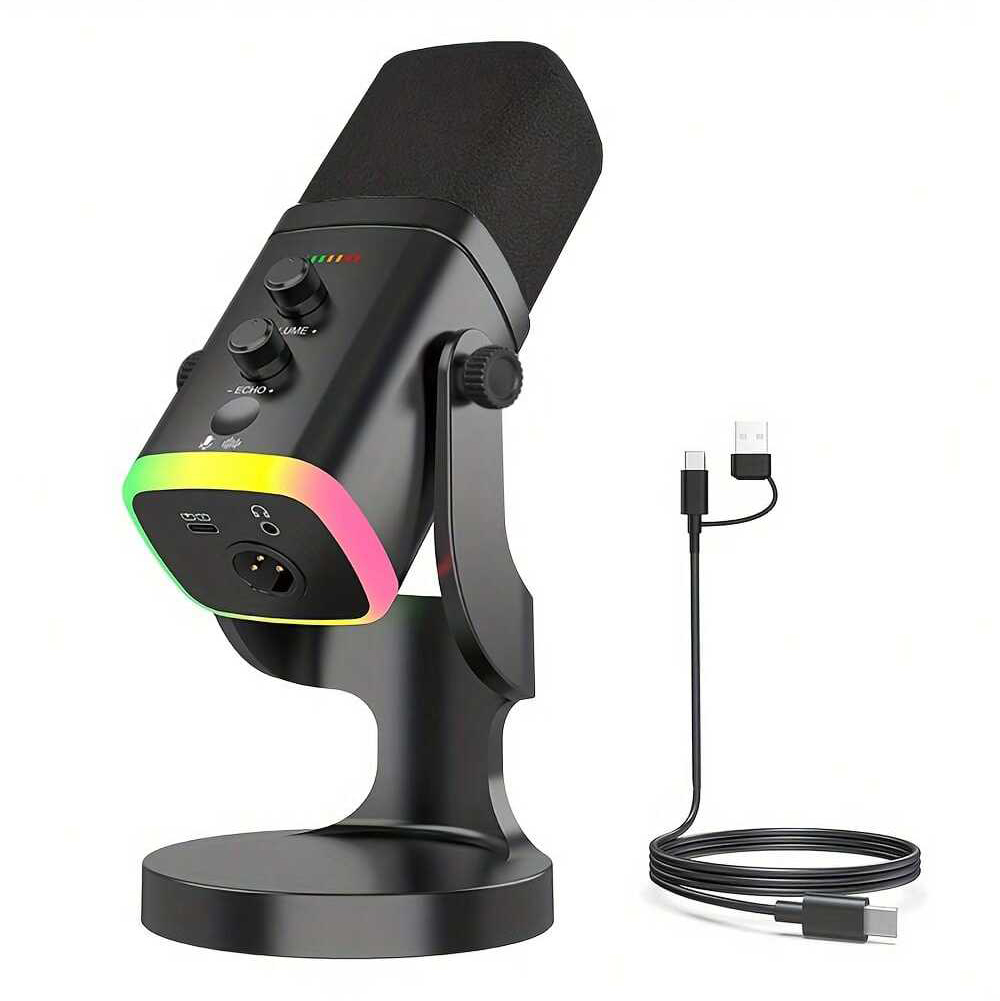 Pc Gaming Youtubers - Microphone dynamique XLR/USB pour le streaming