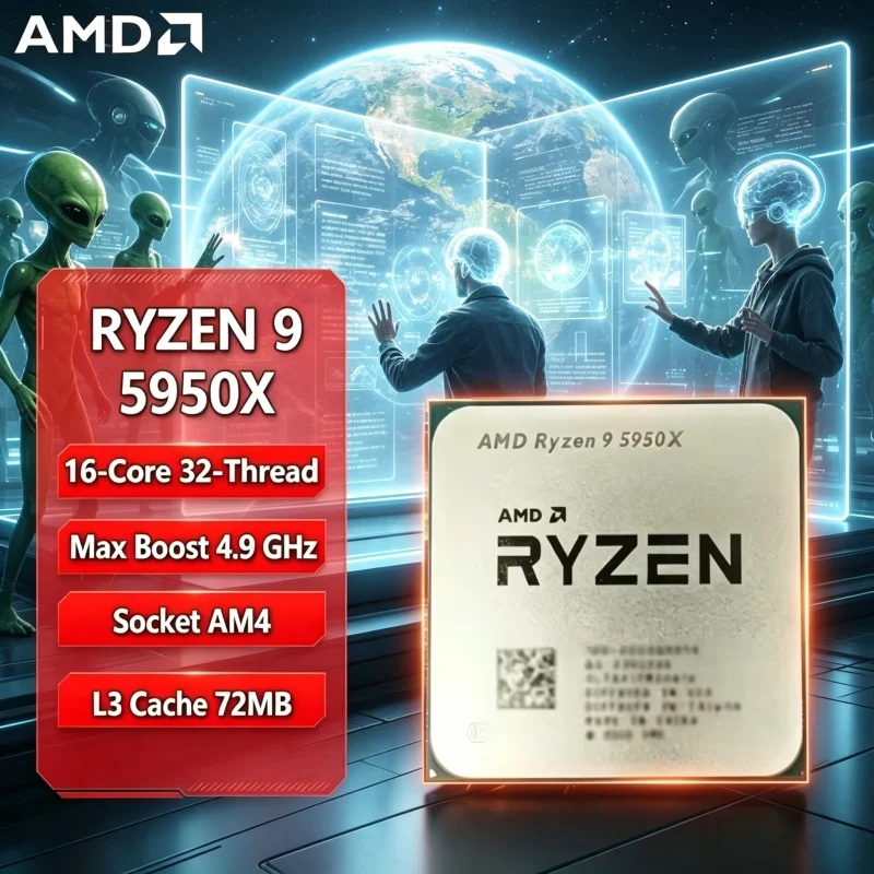 Pc Gaming Amd Ryzen 7 - Processeur de bureau AMD R3 3200G