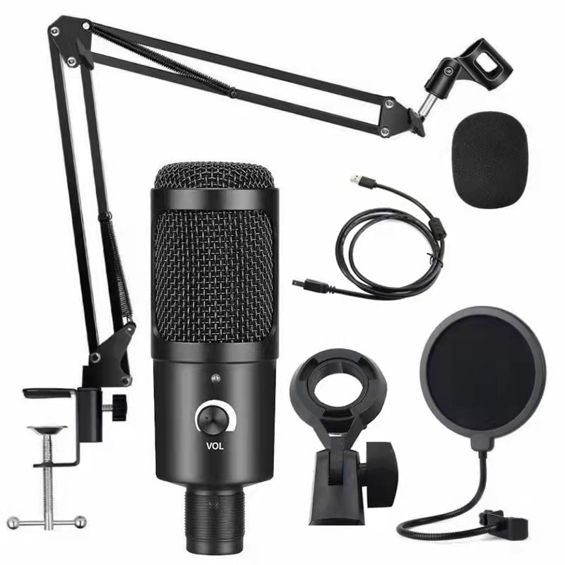 Pc Gaming Youtubers - Microphone statique à condensateur USB avec