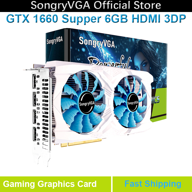 Pc Gaming Gtx 1660 Super - Carte graphique de jeu SongryVGA GTX