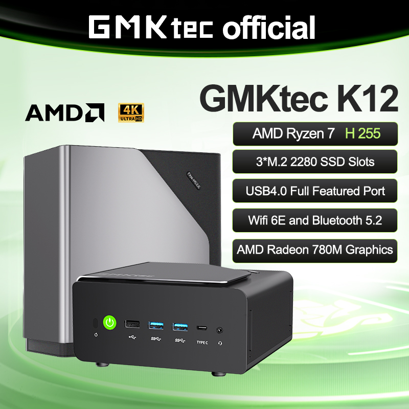 Pc Gaming Amd Ryzen 7 - GMKtec K12 Mini PC AMD Ryzen