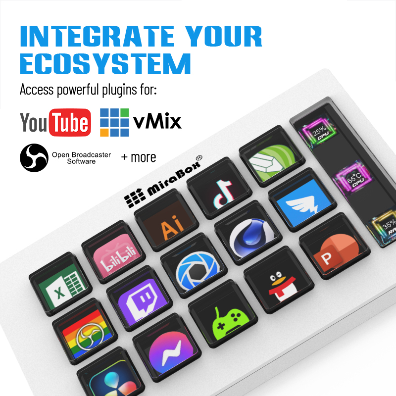 Mirabox 293S Stream Deck, 10 t - Stream Deck avis et prix