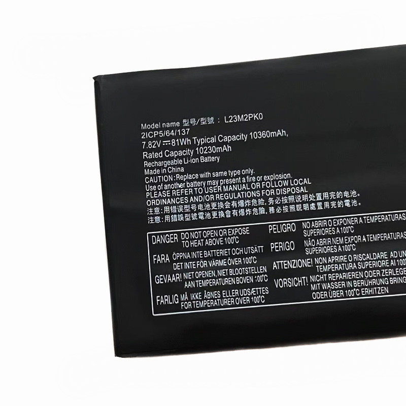 Batterie 81WH L23M2PK0 pour Le - Pc Gaming Lenovo Legion avis et prix