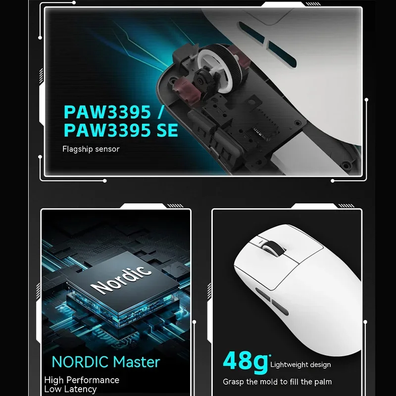 VXE libellule R1 Pro Paw3395 c - Pc Gaming X3D avis et prix