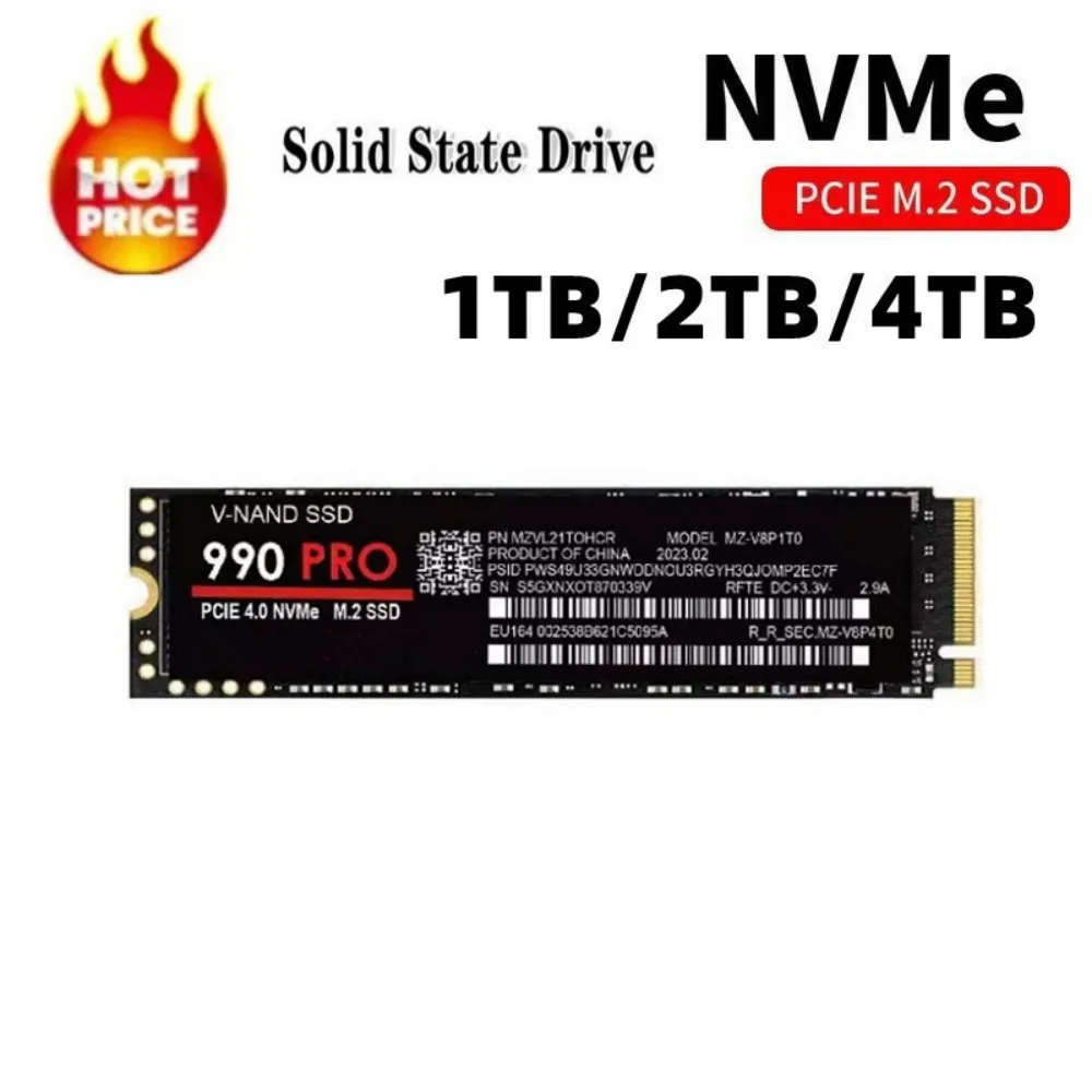 SSD NVMe PCIe Gen4 990 PRO M.2 - Pc Gaming Vs Ps5 avis et prix