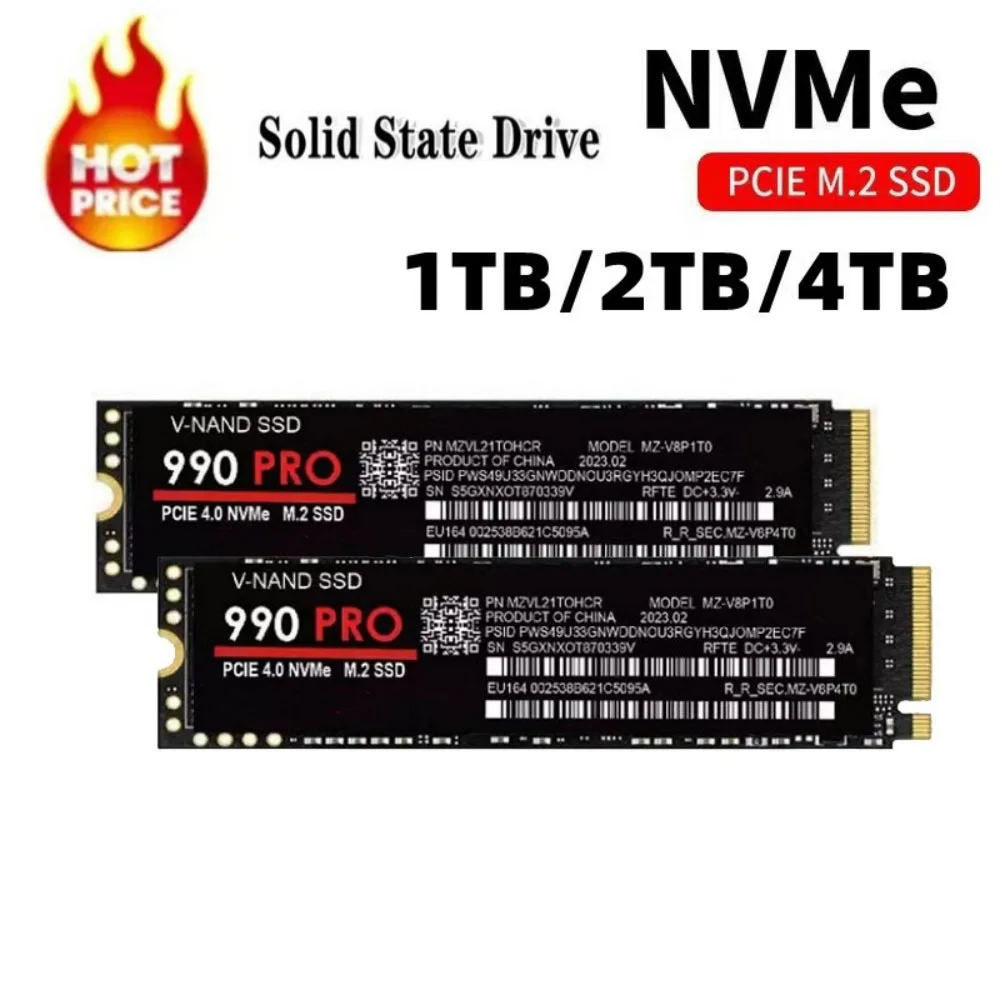 SSD NVMe PCIe Gen4 990 PRO M.2 - Pc Gaming Vs Ps5 avis et prix