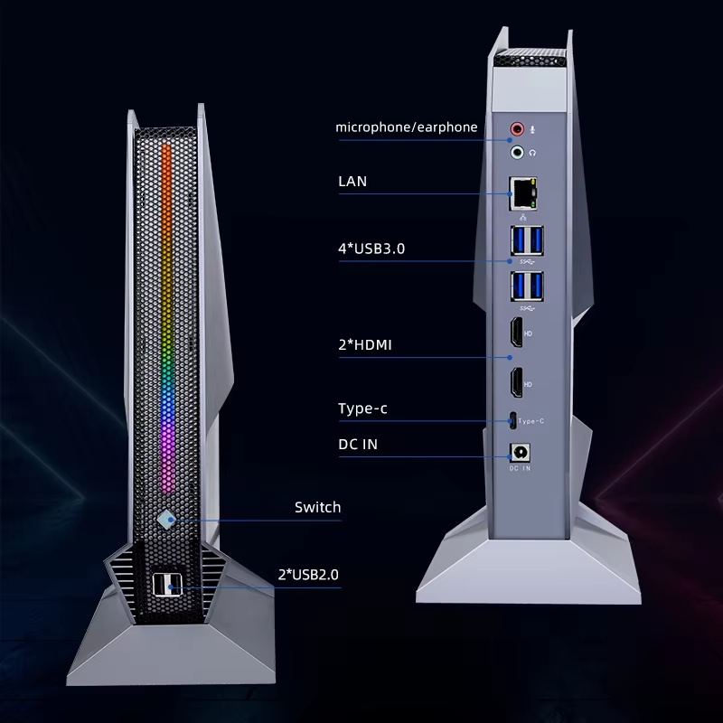 Mini PC de jeu Topton F10 NVID - Pc Gaming Nvidia avis et prix