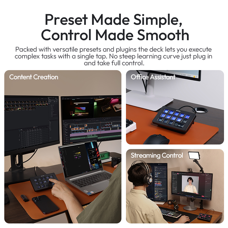 Ulanzi D200H Deck Dock – Contr - Stream Deck avis et prix