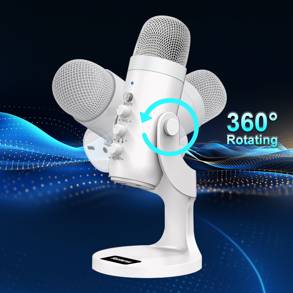 Microphone professionnel à con - Pc Gaming Youtubers avis et prix