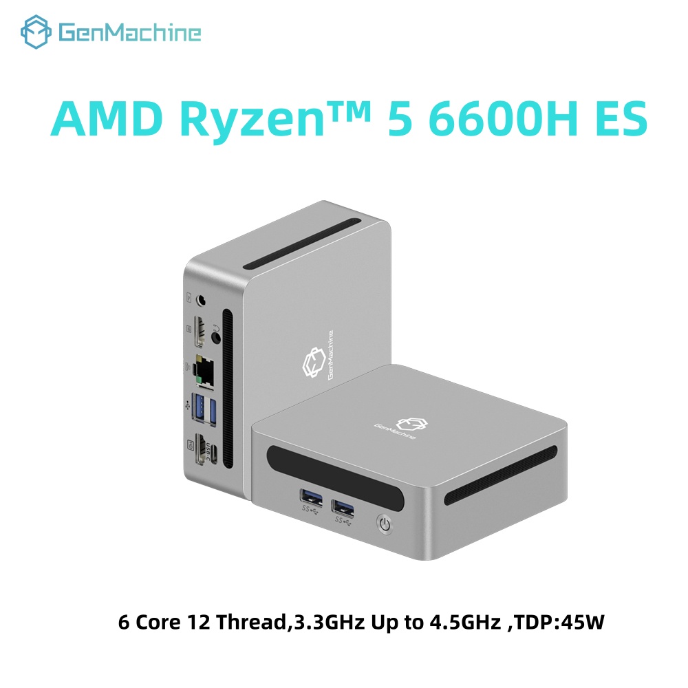 GenMachine AMD Ryzen 5 6600H E - Pc Gaming Ryzen avis et prix