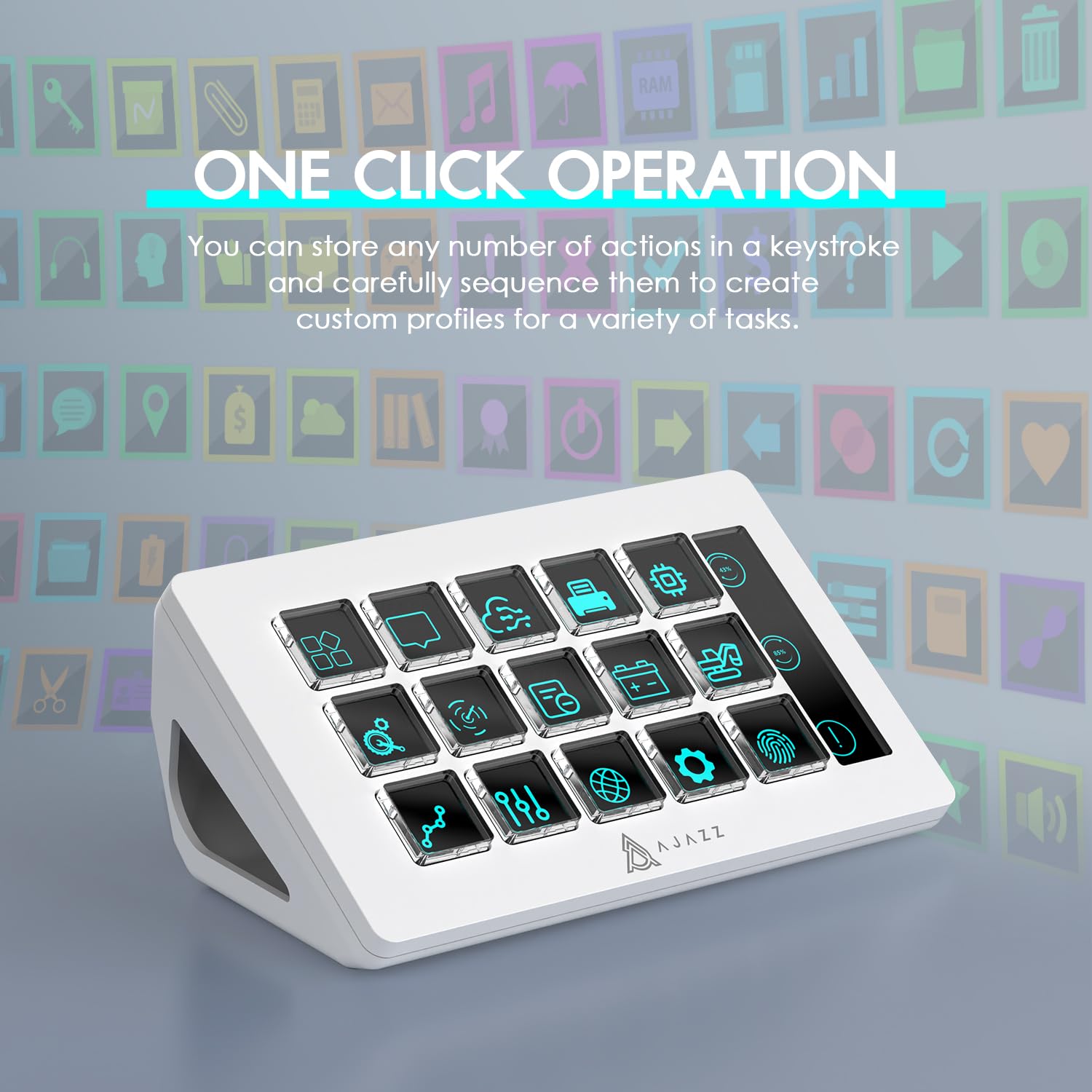 ATTACK SHARK x AJAZZ AKP153 ST - Stream Deck avis et prix