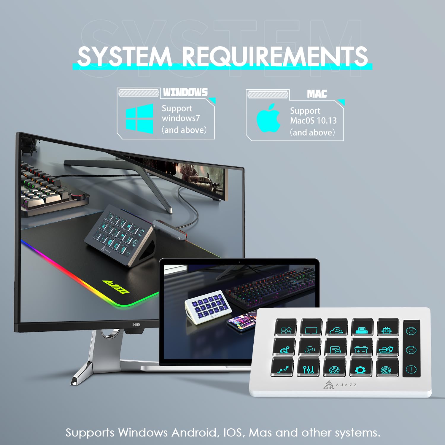 ATTACK SHARK x AJAZZ AKP153 ST - Stream Deck avis et prix