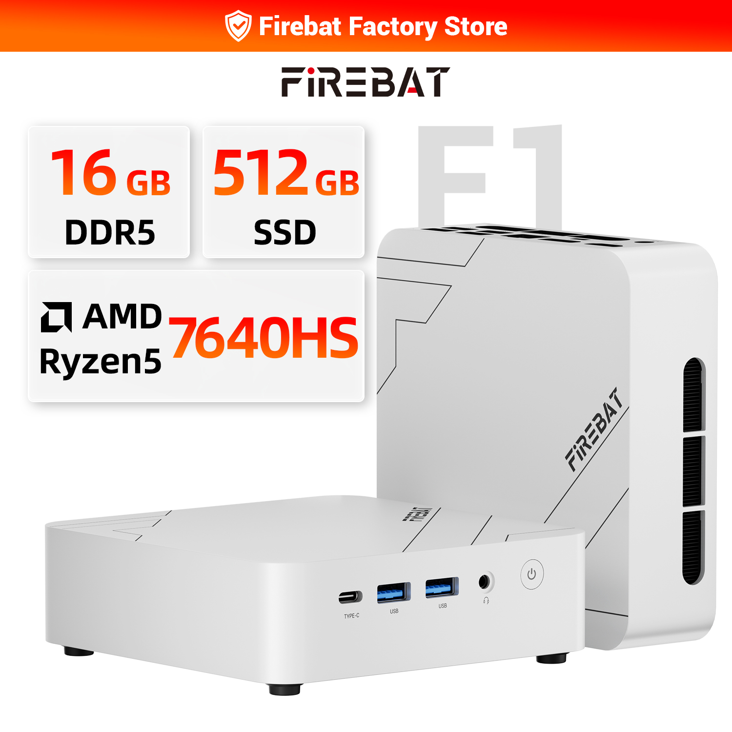 FIREBAT F1 MINI PC AMD Ryzen 5 - Pc Gaming Amd Ryzen 7 avis et prix