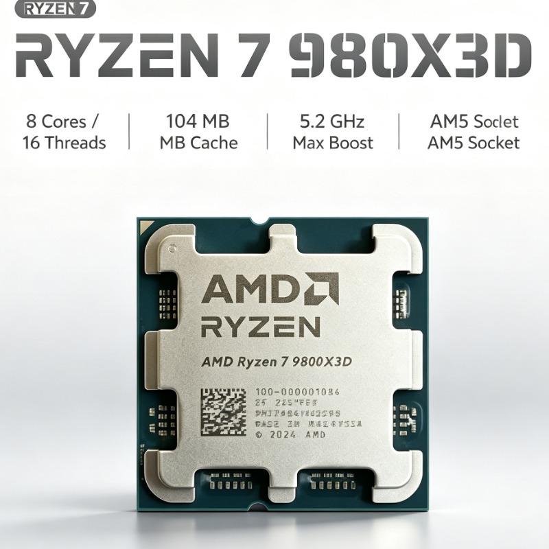 Processeur PC AMD Ryzen 7 9800 - Pc Gaming Amd Ryzen 7 avis et prix