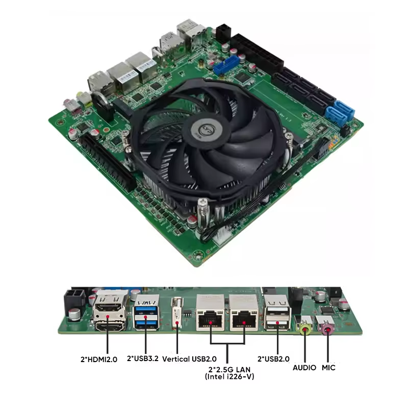 Carte mère NAS ITX Topton N21  - Pc Gaming Amd Ryzen 7 avis et prix