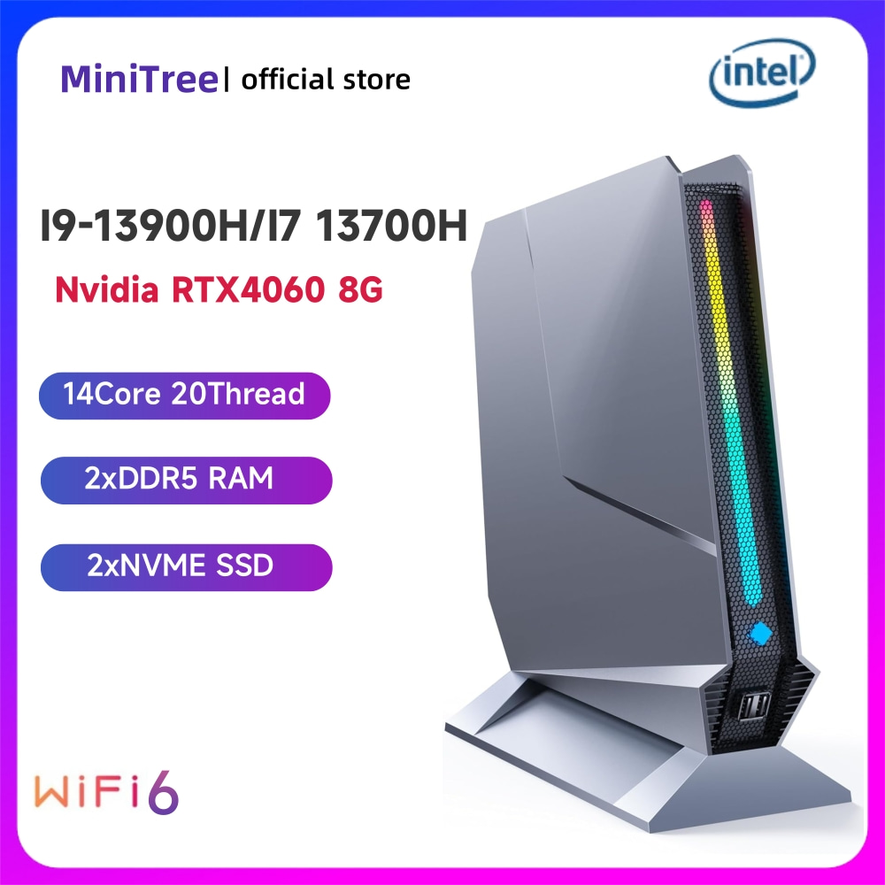 Mini PC de jeu de bureau, proc - Pc Gaming Nvidia avis et prix