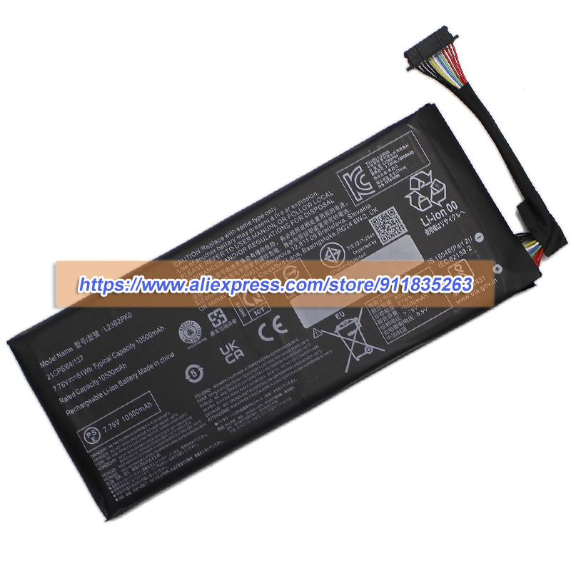 Nouvelle batterie L23B2PK0 7.7 - Pc Gaming Lenovo Legion avis et prix