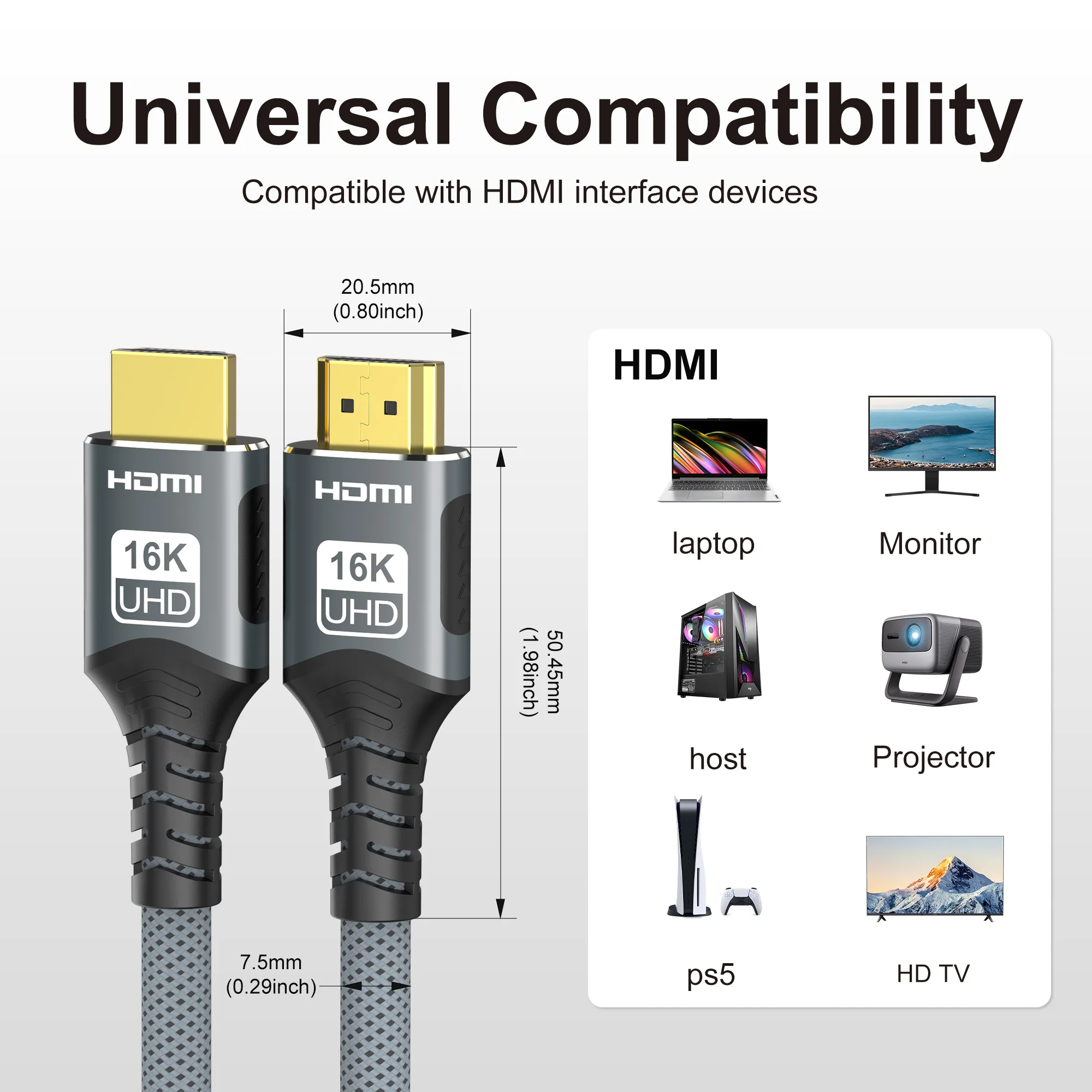 Câble HDMI 2.2/2.1/2.0 16K@60H - Pc Gaming Vs Ps5 avis et prix