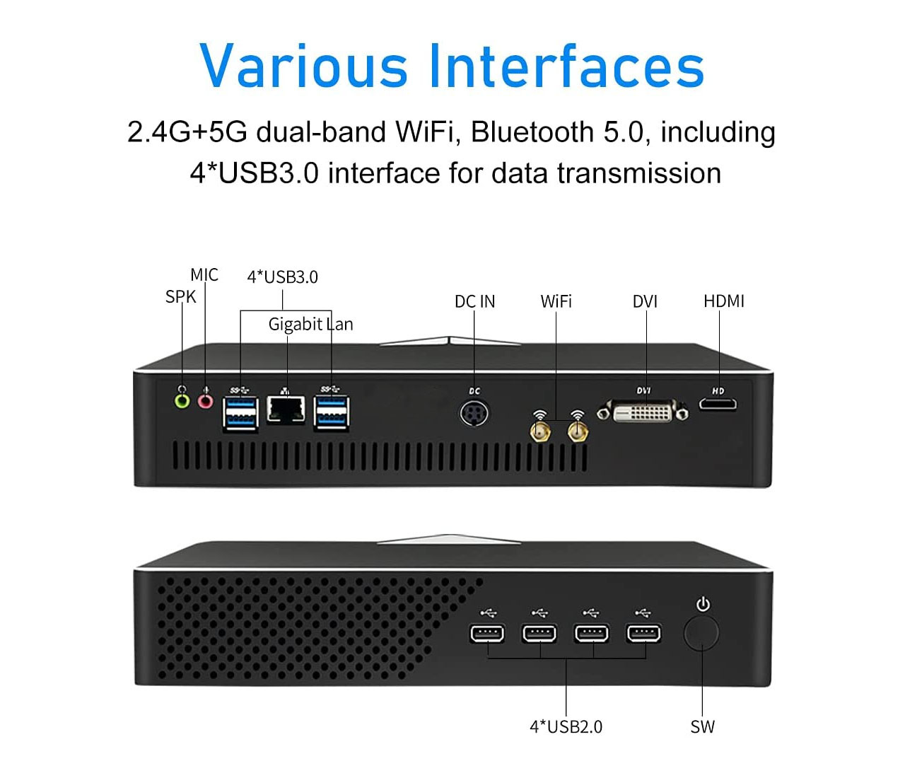 Mini PC de jeu 10e génération  - Pc Gaming Nvidia avis et prix
