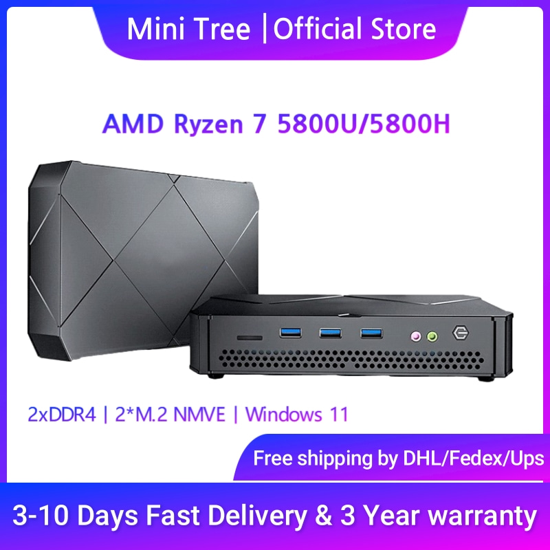 AMD Radeon-Mini PC de jeu Ryze - Pc Gaming Amd Ryzen 7 avis et prix