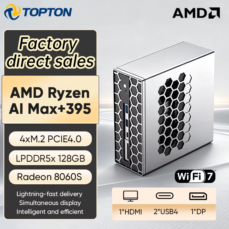 Mini PC de jeu Topton AI, AMD  - Pc Gaming Ryzen avis et prix