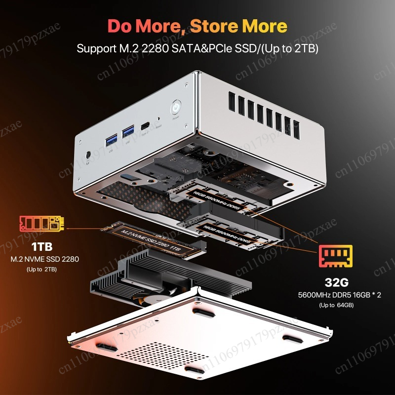 Mini PC de jeu Ryzen 9 7940HS, - Pc Gaming Ryzen avis et prix