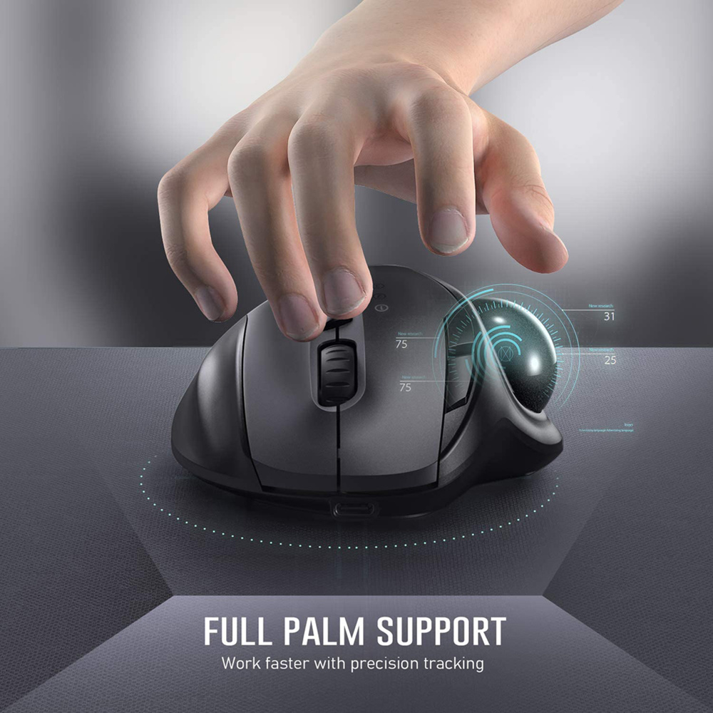 Jomaa Trackball souris Bluetoo - Pc Gaming X3D avis et prix