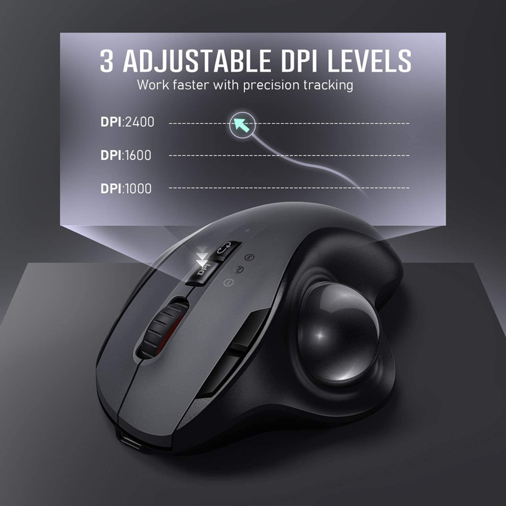 Jomaa Trackball souris Bluetoo - Pc Gaming X3D avis et prix