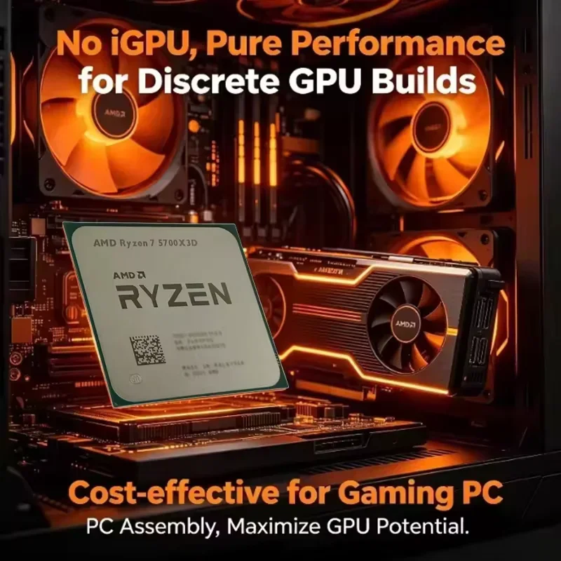 Processeur AMD Ryzen 7 5700X3D - Pc Gaming Amd Ryzen 7 avis et prix