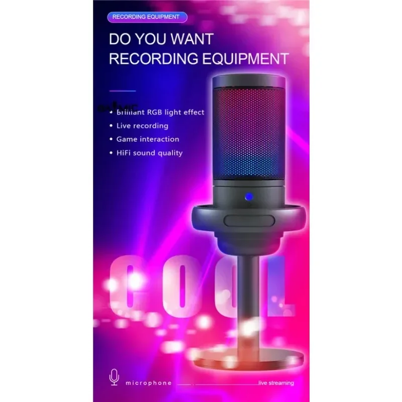 Microphone à condensateur USB  - Pc Gaming Youtubers avis et prix