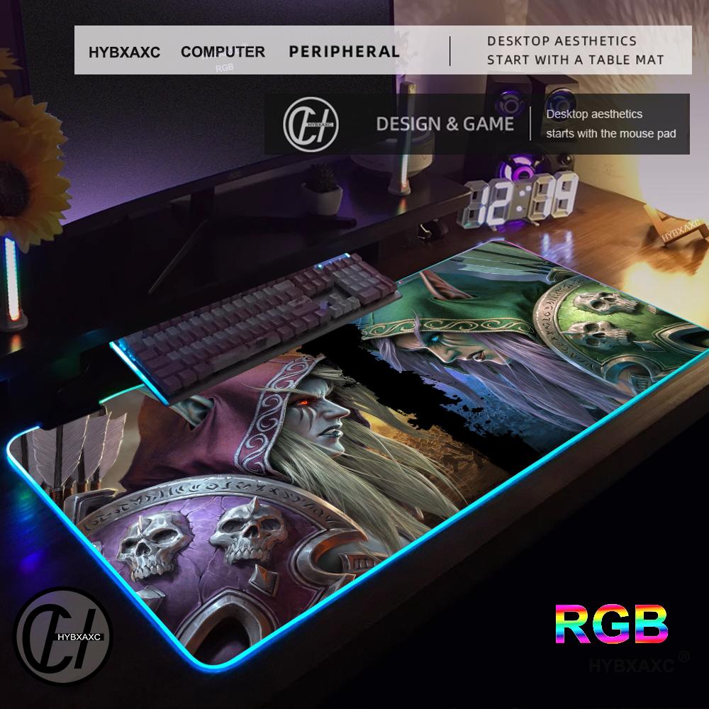Tapis de souris RGB pour jeu W - Pc Gaming World Of Warcraft avis et prix